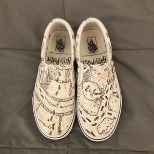 Harry Potter Marauders Map limited edition Vans